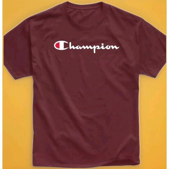 Champion Performance Short Sleeve T-shirt, Maroon 3XL ATHLETIC WEAR NEW A131 - Picture 1 of 4